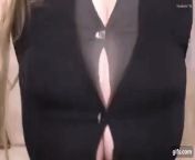 Button Bursting Tits - I love seeing TITS so big and so powerful that they just explode out of shirts. Everytime a button pops, I orgasm! from tits so