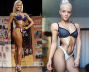 Alena has great potential for her future bikini competitions from pavel alena