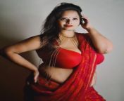 Real naasha in red for more content inbox link in bio from real naasha model nude