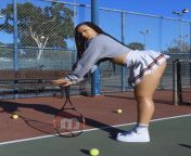 My boss invited me to play tennis with him one Saturday morning. I arrived at the court to see my wife in a very slutty outfit with a racket in her hand. Apparently she sold her body to my boss for a sizeable share in the company Im gonna have some serio from sappna sapu boss