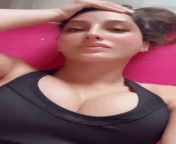 Nora Fatehi after hot session ? from rachitharam fucking nora fatehi deep cleavage photos