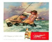 Flag imageMiller High Life Beer, 1946 Ad. from 网络赌博注册平台→→1946 cc←←网络赌博注册平台 cuo