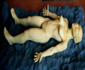 Naked Female, Gypsum, 27cm from naked female yoni