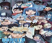 Here is a poster with all the prominent characters in Boruto TBV Manga, Who do you think has death flags on them? from boruto ntr