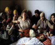 Mother Grieves loss of Son, Killed in a Protest, Kosovo 1990 from norwegen band kosovo
