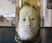 The preserved head of Diogo Alvez- a Portuguese serial killer who was hanged in 1841. He was convicted of murdering 70 people from xxx sex of saravanan meenakshi vijay tv serial actress nude xxx picsanla xxxx com