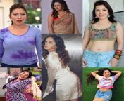 Tmkoc actress choose 2 for a threesome babita,anjali,madhavi,sonu(new or old),Roshan also daya(my fav) from tmkoc babita funking