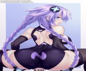 Purple Heart requires more followers, so she knows just how to do it! [Hyperdimension Neptunia] (ArkEvangel) from futa hyperdimension neptunia nepgear uzume 3d hentai