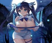 Hestia (Siha) [Is It Wrong to Try to Pick Up Girls in a Dungeon?] from www sonakshi siha xxxandipta sen naked photo