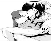 LF Mono Source: &#34;Kiss&#34; 1boy, 1girl, ass, bare shoulders, black hair, bottomless, clothed sex, girl on top, hand on another&#39;s head, hand on another&#39;s shoulder, hidden face, hug, long hair, no panties, sfx, short hair, simple background, sit from indian sex long hair body massagesexy