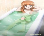 It&#39;s Easier To Name The Characters I Haven&#39;t Seen Taking A Bath At This Point. Marie&#39;s Pretty Much Aquatic At This Point So Saori Here Breaks Up The Monotony from bath at into ni doc name xxx nude