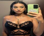 Shubhna Agarwal - Elite class escort clicking selfie in lingerie to show her big boobies shape to the client who is going to book her tonight ??? from view full screen desi girl show her big boob 11 mp4