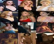 Celebrity Cleavage On/Off Compilation (Alison Brie, Jennifer Lawrence, Kate Mara, Jessica Chastain, Scarlett Johansson, Elizabeth Olsen) from mara se