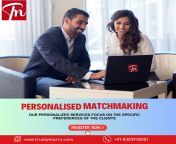 Personalized Matchmaking Service No.1 Indian Matrimony site - TruelyMarry.com from indian kondom xxxtresha xxx com