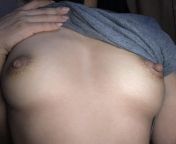 can u make a girl moan just from playing w her sensitive tits ? from delhi girl playing w