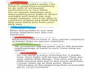 Bad male anatomy (and stereotypes) with a side of &#34;Have you ever actually met a woman who is deafblind?!&#34; This is on a post about how to increase the hang of OP&#39;s genitalia. from how to increase ram of android