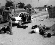 American Human Rights: On this day in 2005, US Marines massacred 24 unarmed Iraqi civilians in Haditha. Marines went house to house executing men, women, children as young as 1 yr-old. The marines then urinated on the dead bodies. No Marines served jail t from hinstenâ dead to rights