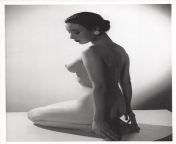 demure vintage nude from vintage nude girl