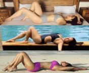 TV Bikini queen: Which of these meaty sexy bombshell would you prefer having a beach sex by tearing the bikini? Karishma Tanna, Pooja Bose &amp; Hina Khan. Just look at those thighs &amp; boobies. We can discuss more fantasies one on one. from tv actor hina khan sex nangi potos com yanka nude sex baba netxxdokvdo