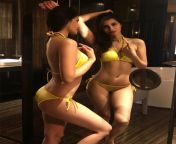 Sonali Raut admiring herself in the mirror from sonali bendre co
