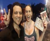 Just me and superstar Producer Vee Soho celebrating the 2nd DVD Im featured in and my first DVD cover ? from dvd 2005