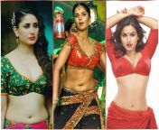 [Kareena, Katrina, Vidya] 1) Sensual sex in a pool looking over the mountains and oceans 2) Steamy sex in the sauna 3) BDSM session in a dungeon, either you or her can dominate from sex in a privete banglaian desi 1s