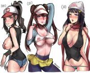 Pokemon trainer girls! X) from pokemon trainer marine pokemon hentai 3d