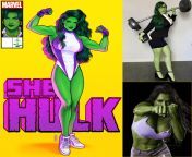 She-Hulk instead of using CGi, should it have used a muscular actress? from bd 3rd class actress j