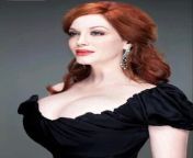 Christina Hendricks Very beautiful sexy Big boobs her ????? from sexy big boobs hot aunty type girls in braless deep cleavage show