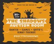 The Shadows !! Come adventure in The Shadows Auction / BDSM group. We offer Daily Topics, Games, Banter and a fun room to hang out in. #Aucttheshadows from bdsm group