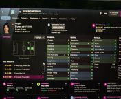 Nuno Messias - Regen that I developed and brought with me to treble winning sides at Real Madrid and Man City. Bought from Sporting initially for 42.5M. Having an issue deciding where to play/what role to use. from regen foxx