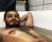 Wet and hairy bath boy, ready to be a scrubbing toy from bath boy shave nude