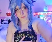 Cute Ganyu Cosplay Waifu invites you to bed, wyd? from emily 18 invites you to bed
