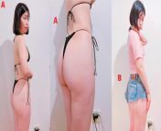 My Japanese GF is BTBF, and she wanted to ask here which outfit is better for her A or B? from step sisters ask me which ass is better first 3some with step sis jenny lux and ema karter