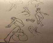 Some little erotic sketches from little erotic