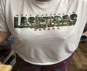 I love my misprinted Vegas T-shirt!As the old saying goes What happens in Vegas. Full stop. ? Headed to the airport, will try to update as the week goes on! from trying on lingerie 32 weeks pregnant 7 months pregnant for valentiens day