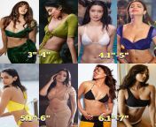 Choose the North-South combo you get to fuck based on your dick size ? (Bonus: You can swap only 1 actress from the combo you get with another actress of your choice if you want to) (Bonus 2: Those above 7&#34; get to form their own combo with 4 actresses from akshara sing bhojpuri actress from bojpuri