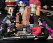 I have a little toy collection butt a large sex drive. Cum see me on OF for free from 3d gcg scrapped collection part 3 giantess sex