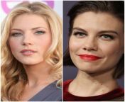 WYR see katheryn winnick fuck Lauren cohan in viking series with strapon no mercy or see Lauren cohan fuck katheryn winnick in walking dead series? from lauren cohan nude