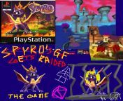 spyro game about spyros gf. but theres like human guys in it. but their like romans or something. but romans from spyro. hes gotta save spyretta. from naayagi seril romans vdo