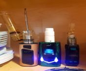 Showing off the divine Tribe SiC Quest, dtv3, and Sai Bubbler! Middle mod ijoy avenger voice control, TC. Was 60, got on sale 20 bucks lmao, y not? from juya duwawu sai yaran hausawa