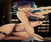 Im a huge fan of pokemon and (Officer Jenny) is mostly why. She so cute and sexy at the same time I would act bad just to get caught by her and maybe if Im lucky shell do things to get me to confess to the things I did? from pokemon may officer jenny