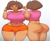 Big Dora (@Phat_Smash) [Dora the Explorer] from dora the explorer animated gifs
