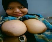 Young adult Malay Girl Next Door shows off her balloon tits. from jiran malay