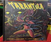 Tarantula by Alexis Ziritt and Fabian Rangel, Jr. A very cool book with a cover swipe of the 1968 Mexican superhero/luchador movie poster of La Mujer Murcielago (Batwoman) from poster of movie fly girls