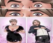 Loved working on this Mom-Son Body-Swap Transformation comic. from mom son porn comic full