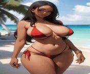 [F4M] An Indian MILF enjoys her time on the beach, not realising who she is going to be bred from indian bbw enjoys rocky
