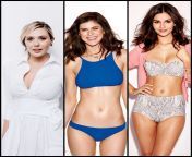 [Elizabeth Olsen, Alexandra Daddario, Victoria Justice] 1) Play with her tits all night and titjob 2) Long erotic makeout and sexy talk 3) She plays with your dick and balls for hours but doesn&#39;t let you cum and finally takes your massive load in herfrom deshi village bhabi with her devar mid night show