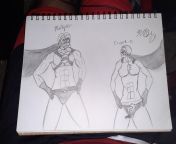 Markiplier and Cranksgameplay as super heroes from yukikax org super best
