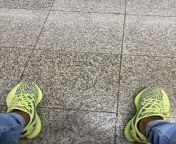 Rocking my frozen yellows in South Korea you know what time it is #350v2 #Yeezy from perawan korea